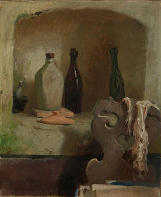 Theodor Poeckh - Stilleben mit Flaschen.webp