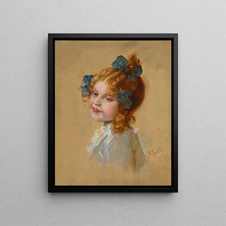 Theodor Recknagel - Portrait of a Girl.webp