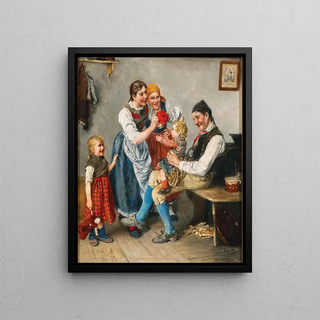 Theodor Schmidt - Grandpas Darling.webp