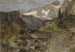 Gosaumühle z Dachstein - Theodor von Hermann — widok dzieła