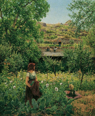 Theodor Von Hrmann - Mdchen Im Mohn.webp