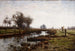 Zakończenie popołudnia, mokradła Dachau - Theodore Clement Steele — widok dzieła