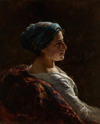 Theodore Clement Steele - The Munich Model.webp