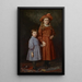 Les enfants Pierce - Theodore Clement Steele — oprawiony obraz na ścianie