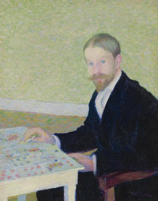 Theodore Earl Butler - Portrait of the Artist WiIliam Hart Giverny.webp