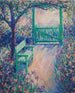 Le Jardin des Artistes La Chaise Verte - Theodore Earl Butler — widok dzieła