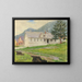 Domu byłych gubernatorów, Sitka, 1905 - Theodore J. Richardson — oprawiony obraz na ścianie