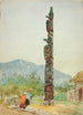 Le totem du corbeau - Theodore J. Richardson — widok dzieła
