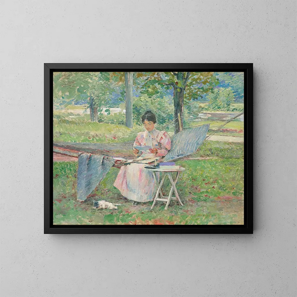 Correspondance - Theodore Robinson — oprawiony obraz na ścianie