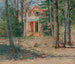 Dom w Wirginii - Theodore Robinson — widok dzieła