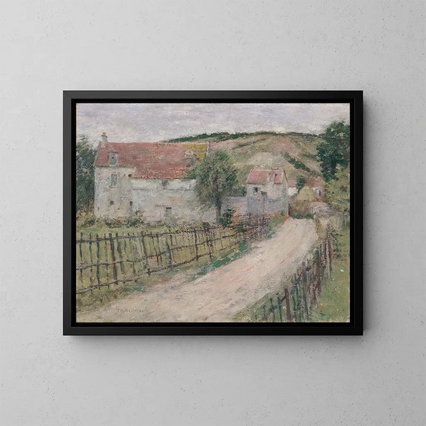 Le Vieux Moulin - Theodore Robinson — oprawiony obraz na ścianie