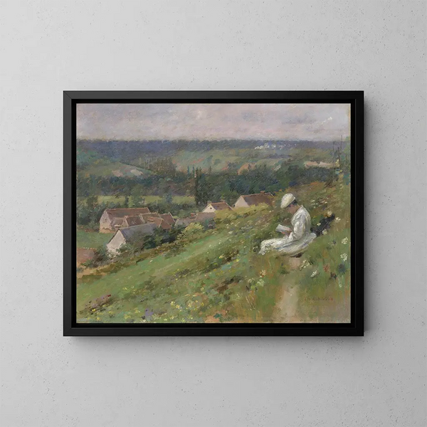 La vallée d'Arconville - Theodore Robinson — oprawiony obraz na ścianie