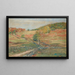 Wzgórza Vermont - Theodore Robinson — oprawiony obraz na ścianie