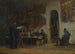 Refektarz w greckim klasztorze - Theodoros Ralli — widok dzieła
