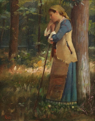 Theodoros Ralli - Resting shepherdess.webp