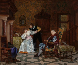 Theophile Gide - Le mari confiant et assoupi.webp