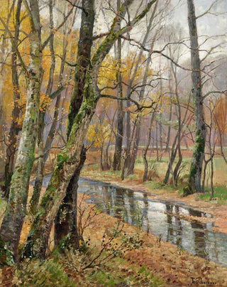 Therese Schachner - Im Sptherbst Motiv aus Hadersdorf.webp