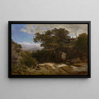 Thodore Fourmois - Landscape in the Dauphin.webp