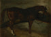 Brązowy koń - Théodore Géricault — widok dzieła