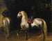 Szare konie z pomponami - Théodore Géricault — widok dzieła