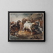 Walki konnej - Théodore Géricault — oprawiony obraz na ścianie