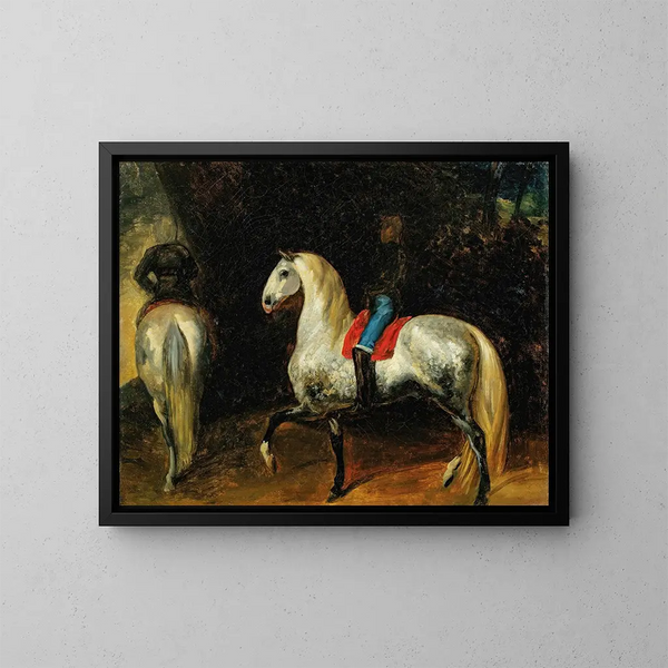 Le Mangeur - Théodore Géricault — oprawiony obraz na ścianie