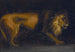 Studium lwa - Théodore Géricault — widok dzieła