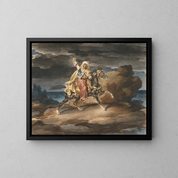 Le Giaour - Théodore Géricault — oprawiony obraz na ścianie