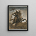 Kawaler turecki w walce - Théodore Géricault — oprawiony obraz na ścianie