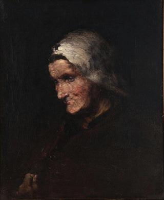 Thodule Ribot - Cabeza de anciana.webp