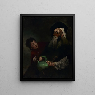 Thodule Ribot - Lazarillo de Tormes and His Blind Master.webp