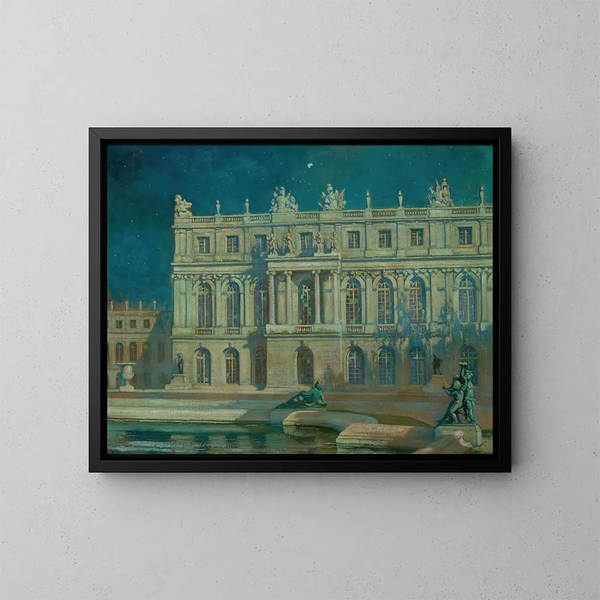 Nocturne à Versailles - Thomas Alexander Harrison — oprawiony obraz na ścianie