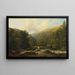 Monsal Dale, Derbyshire - Thomas Baker — oprawiony obraz na ścianie