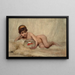 Oisiveté - Thomas Benjamin Kennington — oprawiony obraz na ścianie