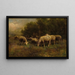 Moutons au Pâturage - Thomas Bigelow Craig — oprawiony obraz na ścianie