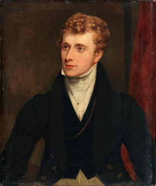 Thomas Clement Thompson - Portrait of Michael Banim 17961874 Author.webp