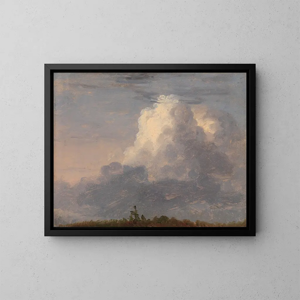 Chmury - Thomas Cole — oprawiony obraz na ścianie