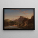 L'Allegro - Thomas Cole — oprawiony obraz na ścianie