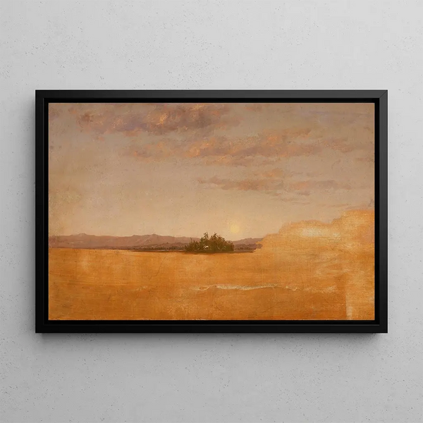 Szkic krajobrazu - Thomas Cole — oprawiony obraz na ścianie