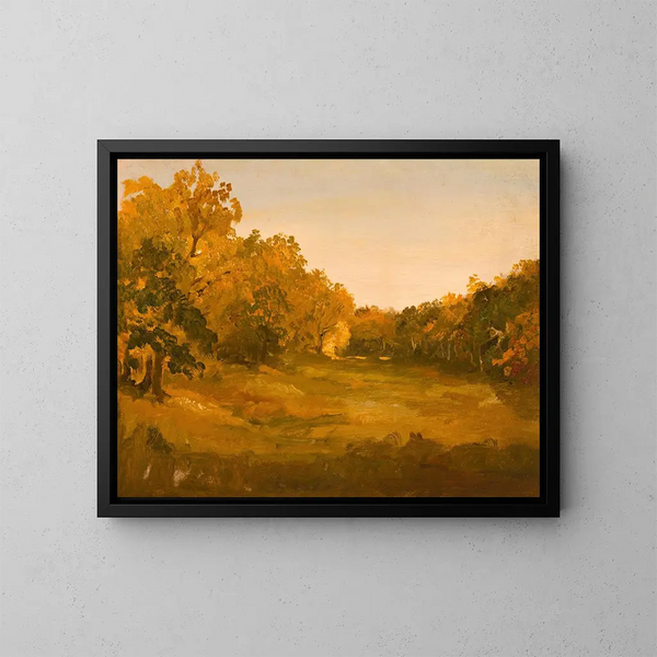 pejzaż - Thomas Cole — oprawiony obraz na ścianie