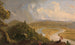 szkicowy widoku z Mount Holyoke, Northampton, Massachusetts po burzy, Le Méandre - Thomas Cole — widok dzieła