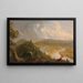 szkicowy widoku z Mount Holyoke, Northampton, Massachusetts po burzy, Le Méandre - Thomas Cole — oprawiony obraz na ścianie