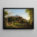 Le Départ - Thomas Cole — oprawiony obraz na ścianie