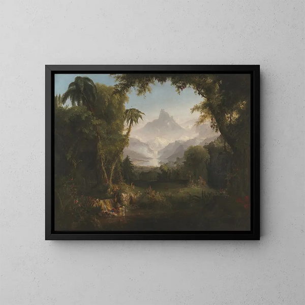 Le Jardin d'Éden - Thomas Cole — oprawiony obraz na ścianie