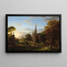 Le Retour - Thomas Cole — oprawiony obraz na ścianie