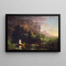Le Voyage de la vie: Enfance - Thomas Cole — oprawiony obraz na ścianie
