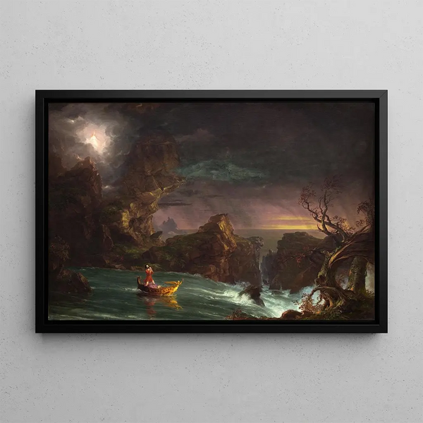 Podróż życia: dorosłość - Thomas Cole — oprawiony obraz na ścianie