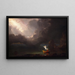 Le voyage de la vie Vieillesse - Thomas Cole — oprawiony obraz na ścianie
