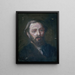 Portret rzeźbiarza Pier Pander 1864-1919 - Thomas Cole — oprawiony obraz na ścianie