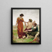 Destin - Thomas Cooper Gotch — oprawiony obraz na ścianie